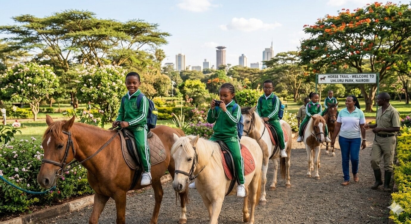 Horse riding